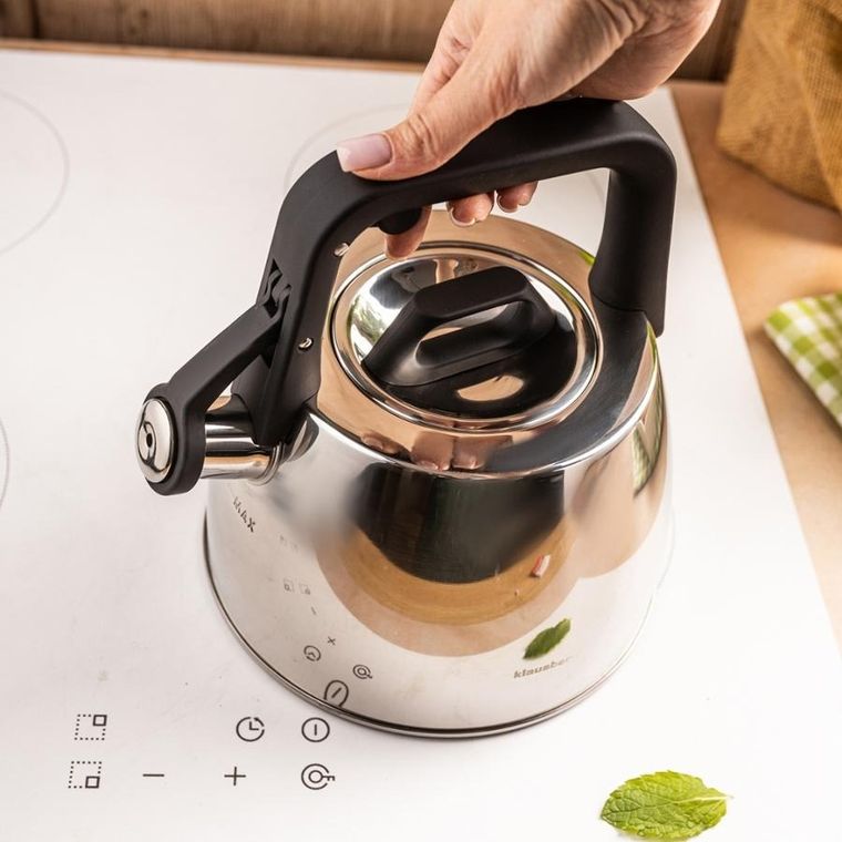 Klausberg, czajnik z gwizdkiem, stalowy, 2,5l, KB-7914