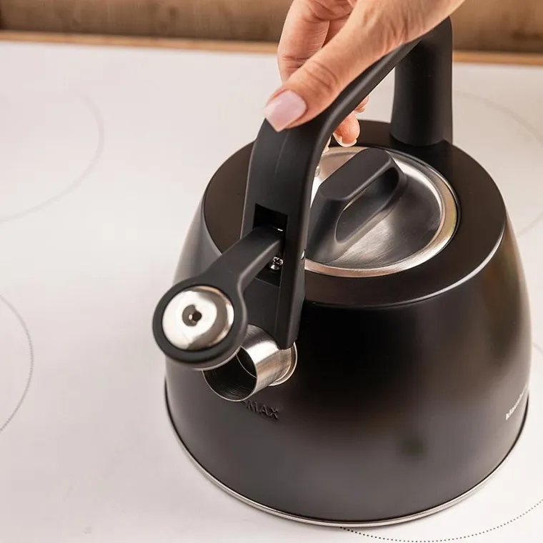 Klausberg, czajnik z gwizdkiem, stalowy, 2,5l, KB-7915