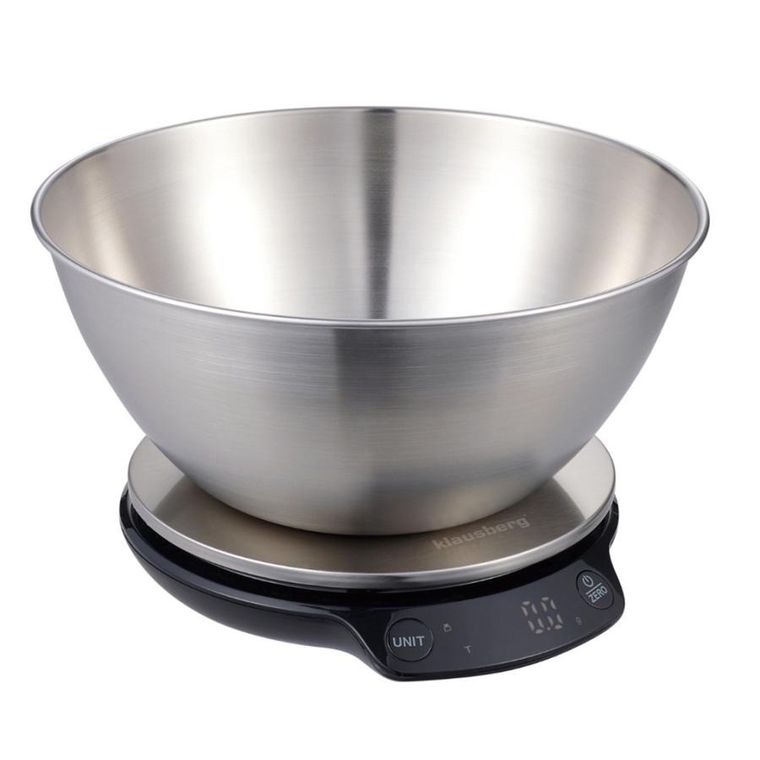 Klausberg, elektroniczna waga kuchenna, bluetooth, 5kg, kb-7939