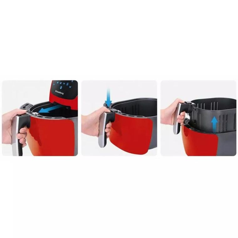 Klausberg, frytkownica beztłuszczowa, air fryer, 7,7l, KB-7571