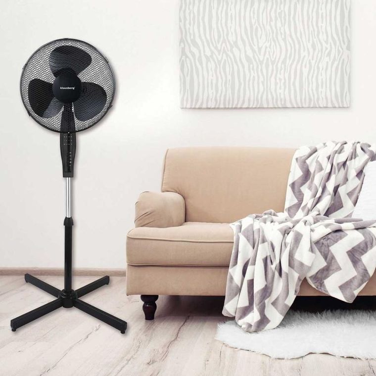 Klausberg, wentylator podłogowy z pilotem