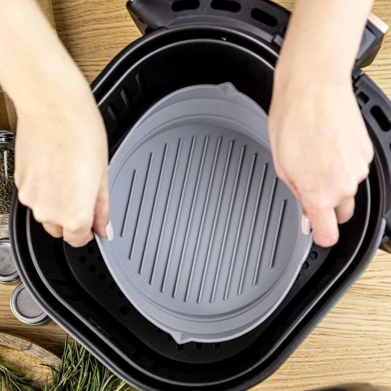 Klausberg, wkład silikonowy do frytownicy, 20 cm, 2 szt.