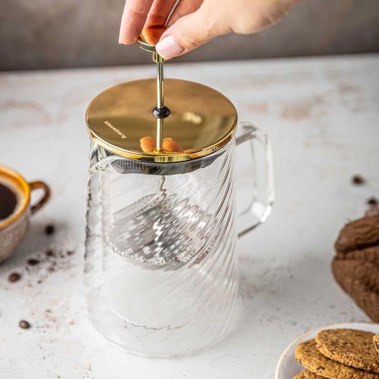 Klausberg, zaparzacz tłokowy do kawy/herbaty, termiczny, 1000 ml