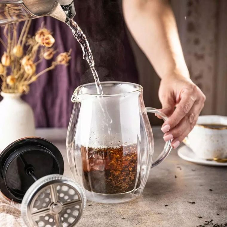 Klausberg, zaparzacz tłokowy do kawy/herbaty, termiczny, 600 ml