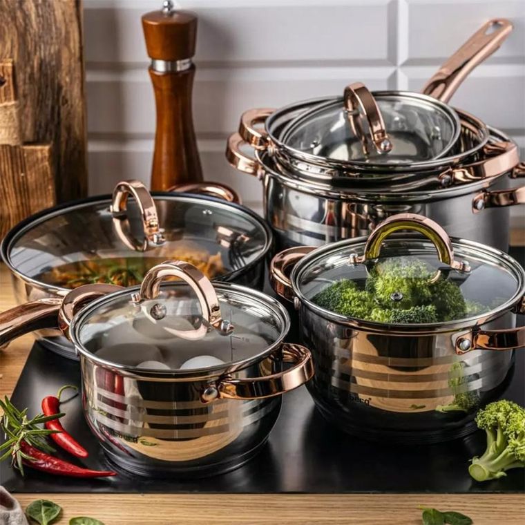 Klausberg, zestaw garnków, 12 elementów, KB-7700