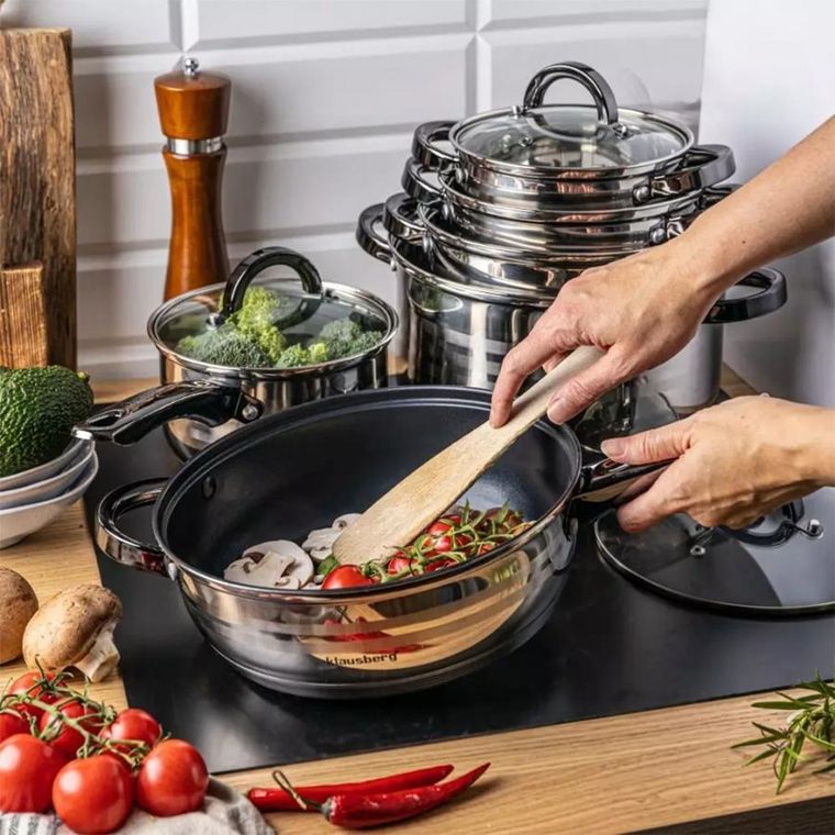 Klausberg, zestaw garnków, 12 elementów, KB-7702