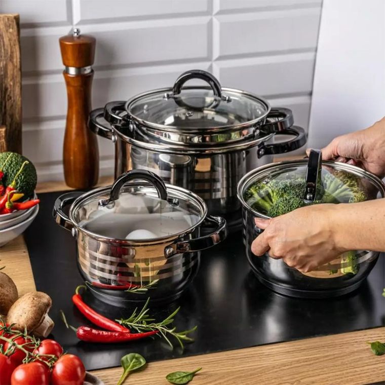 Klausberg, zestaw garnków, 8 elementów, KB-7701