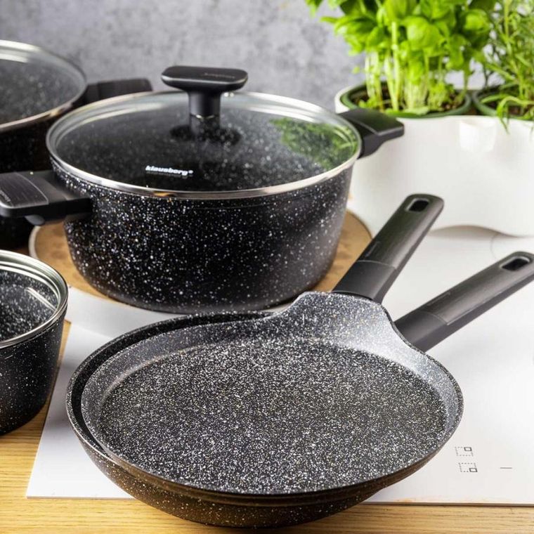 Klausberg, zestaw garnków marmurkowych, 12 elementów