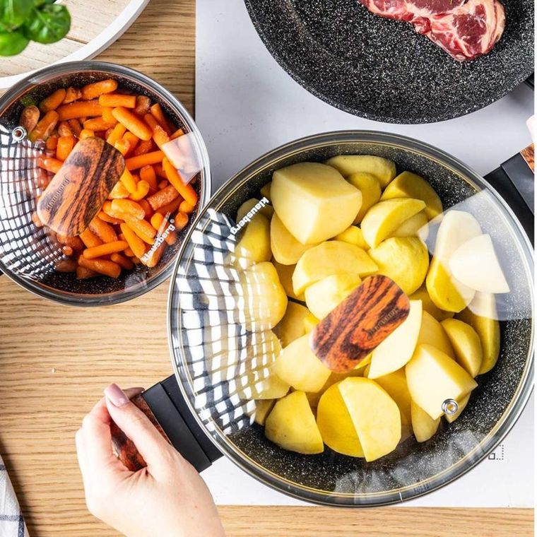 Klausberg, zestaw garnków marmurkowych, 12 elementów