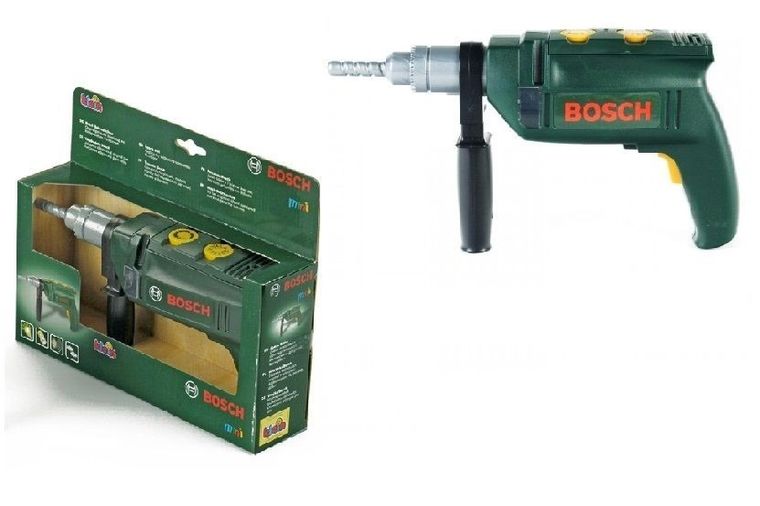 Klein, Bosch, wiertarka udarowa z dźwiękiem i obrotowym wiertłem