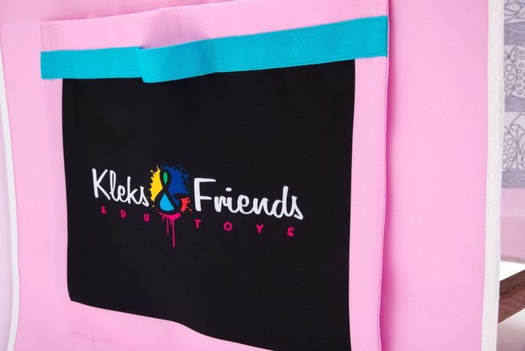 Kleks&Friends, Mały Kucharz, Kuchnia do zabawy, pokrowiec na krzesło