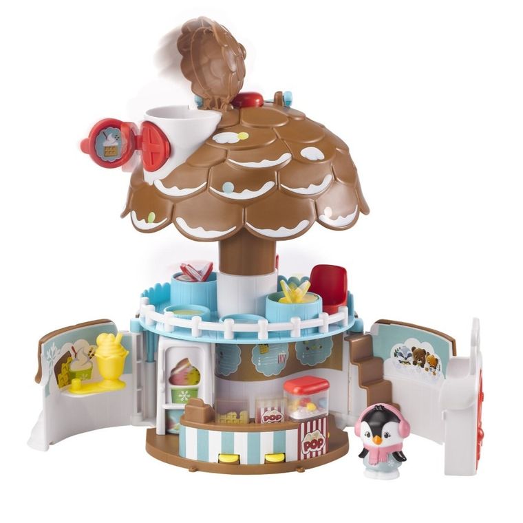 Klorofil, Domek Szyszka z Lodziarnią, zestaw z figurką