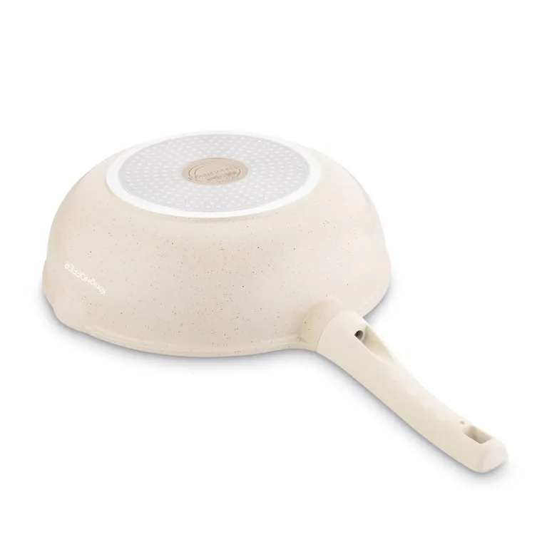 Könighoffer, Creamy Marble, patelnia wok, 30-9,5 cm