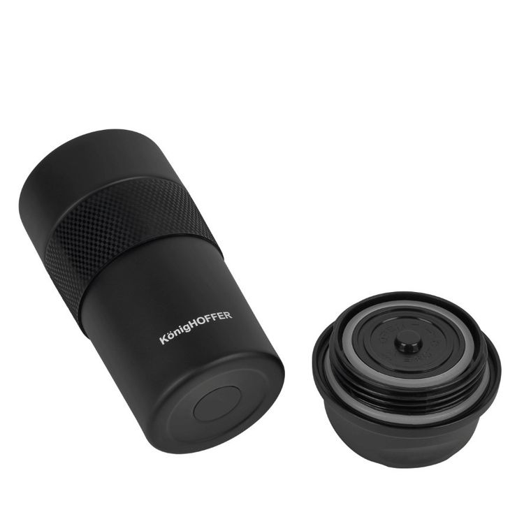 Könighoffer, Elliot, kubek termiczny, czarny, 440 ml