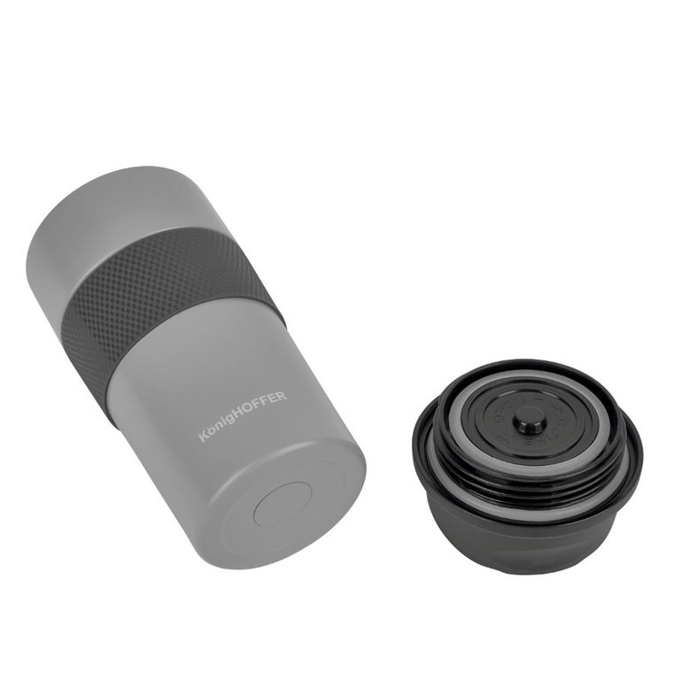 Könighoffer, Elliot, kubek termiczny, szary, 440 ml