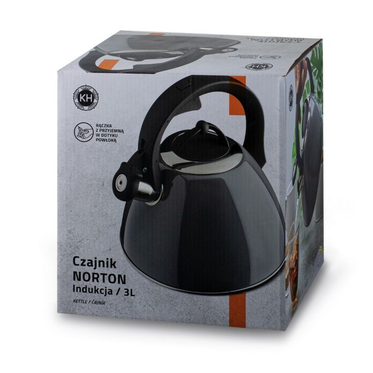 Könighoffer, Norton, czajnik, 3l, indukcja, grey