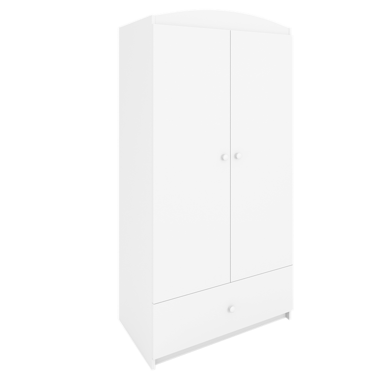 Kocot Kids, Babydreams, szafa, biała, 181.2-52-90 cm