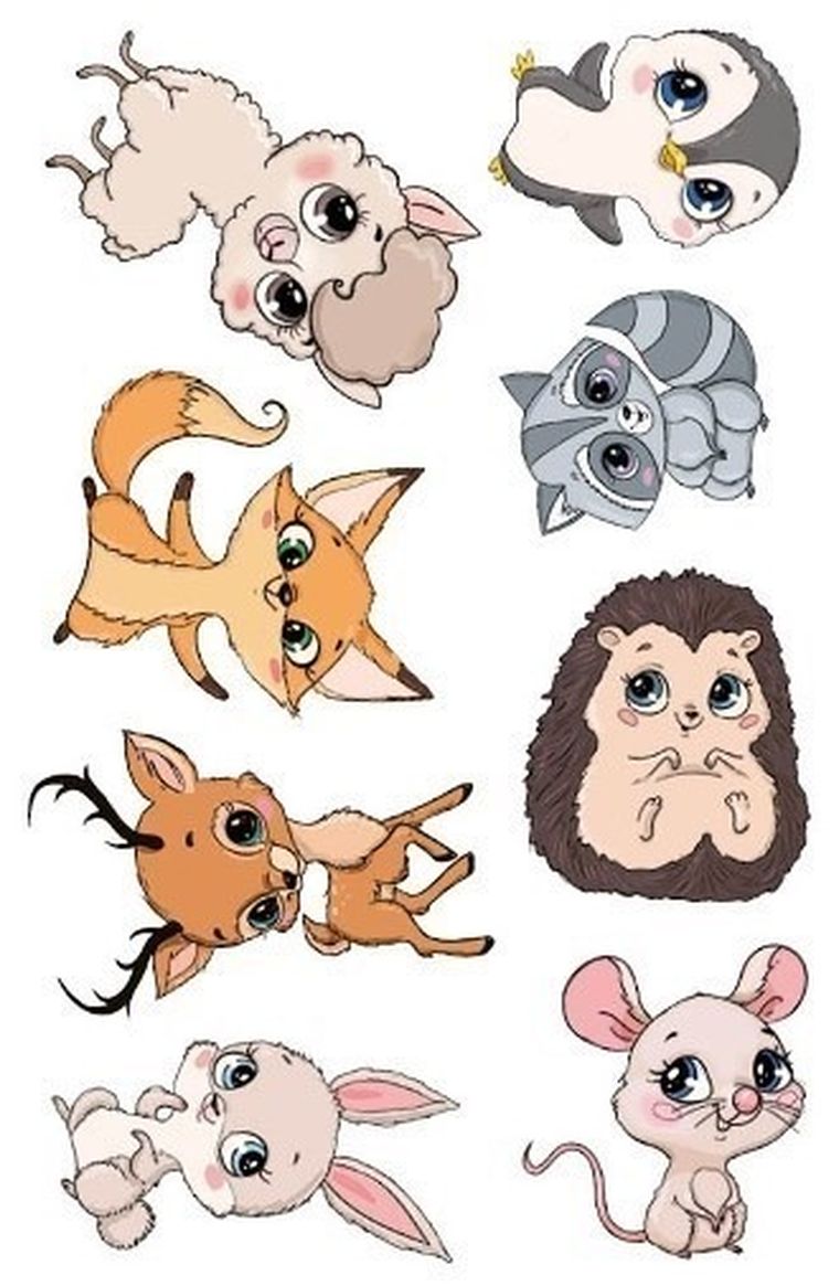 Kolorowanka z tatuażami. Milusiaki