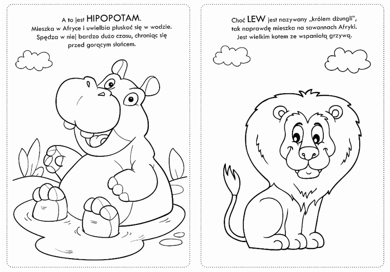 Kolorowanki z naklejkami. Wesołe ZOO