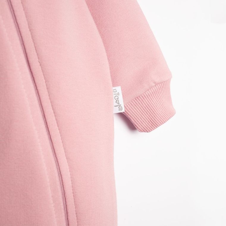 Kombinezon przejściowy dziewczęcy z kapturem, różowy, Nicol