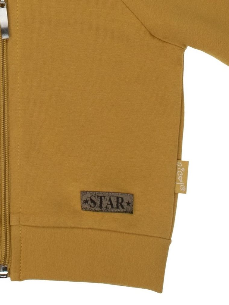 Komplet chłopięcy 4-częściowy, żółty, Nicol