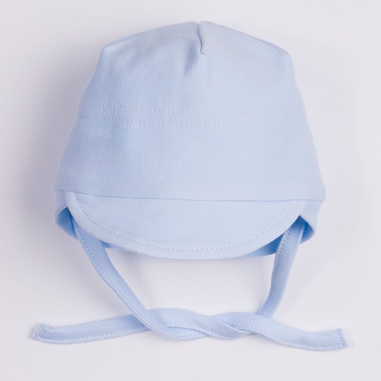 Komplet chłopięcy, Body z długim rękawem, Spodnie, Bluza rozpinana, Czapka, Buciki, niebiesko-białe, Nicol