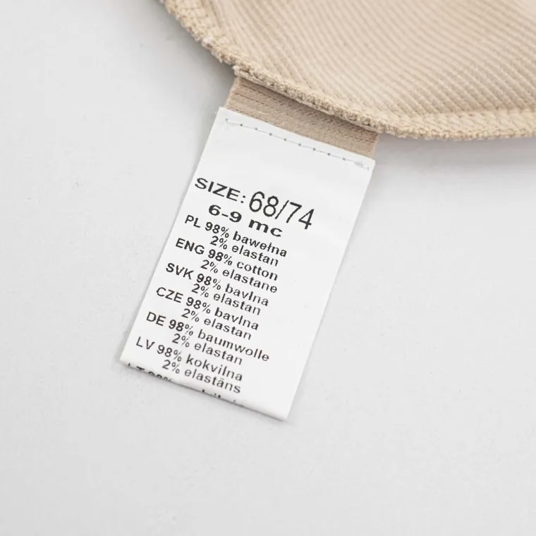 Komplet dziewczęcy, Czapka, Apaszka, beżowy, Nicol