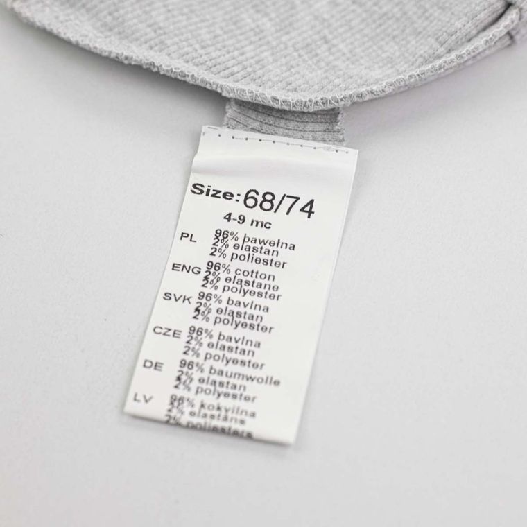 Komplet dziewczęcy, Czapka, Apaszka, szary, Nicol