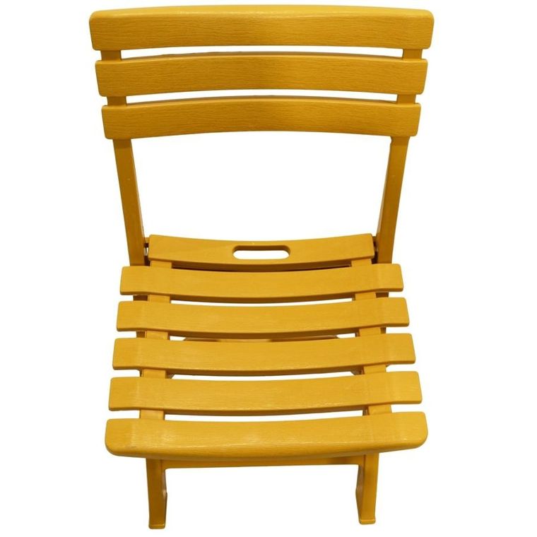 Koopman, Komodo, krzesła cateringowe, składane, plastikowe, beżowe, 4 szt.