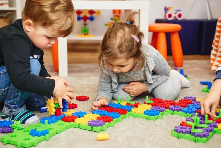 Korbo, Basic, klocki konstrukcyjne, 120 elementów