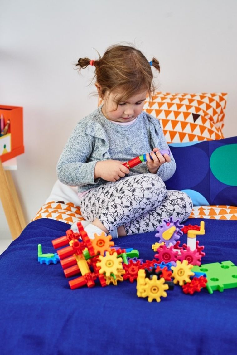 Korbo, Basic, klocki konstrukcyjne, 90 elementów