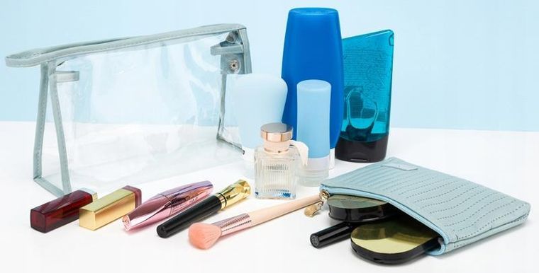 Kosmetyczka 2w1, niebieska, Rovicky