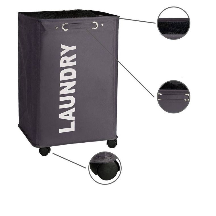 Kosz na pranie, Quadro, 79 l