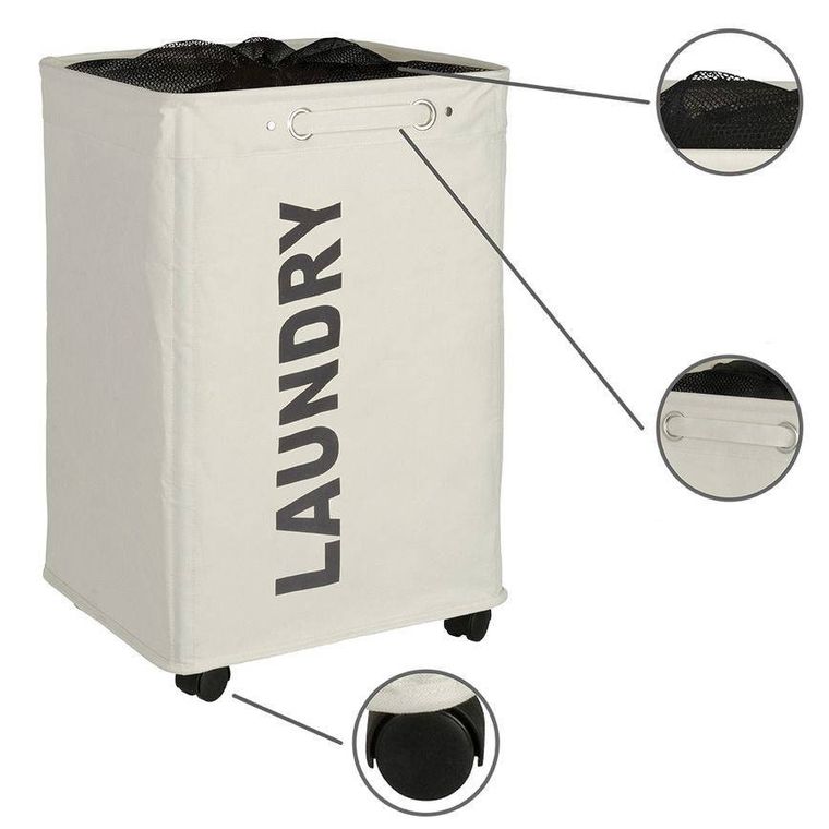 Kosz na pranie, Quadro, 79 l