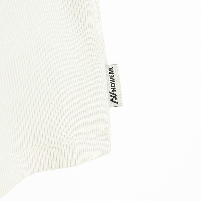 Koszulka crop top z dodatkiem modalu NOWEAR