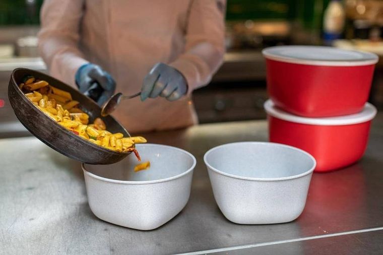 Koziol, pojemnik na żywność z pokrywką, 2L, CONNECTl