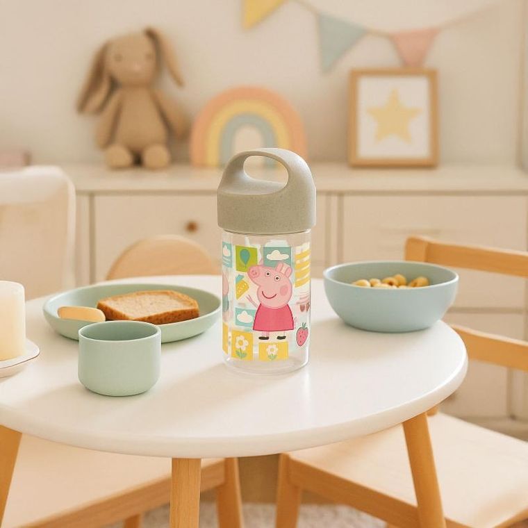 Koziol, Świnka Peppa, pojemnik na przekąski, beżowy, 500 ml