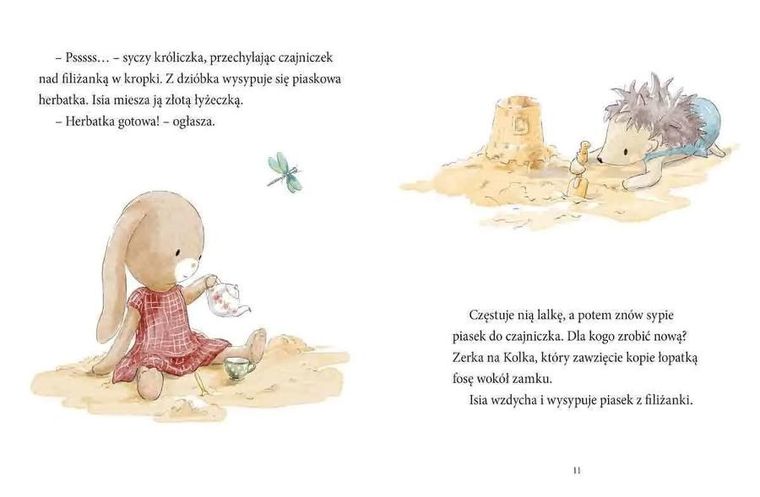 Królisia Isia uczy się dzielić