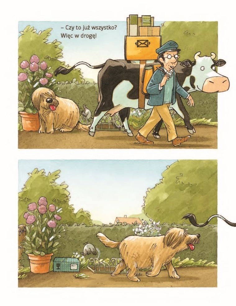 Krowa Matylda i zaginiona paczka