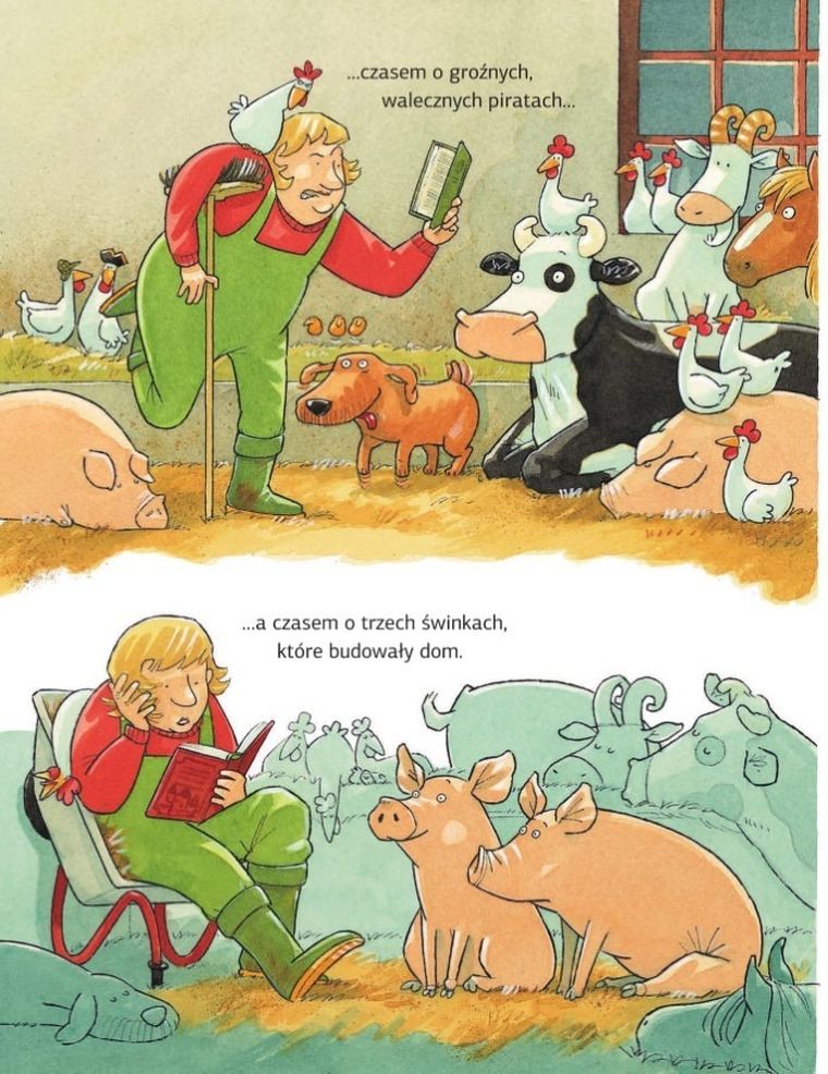 Krowa Matylda nie może zasnąć