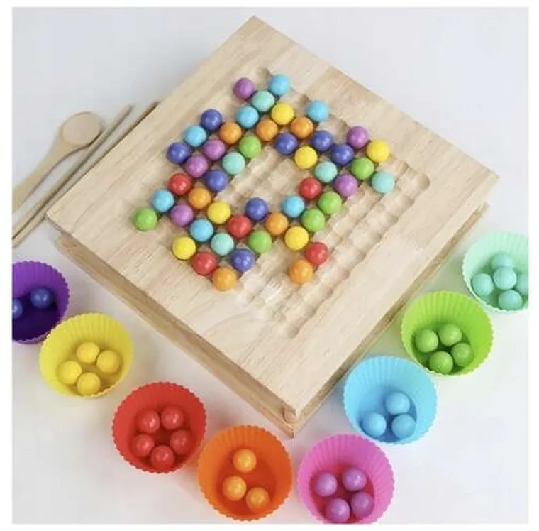 Kruzzel, farma, układanka drewniana