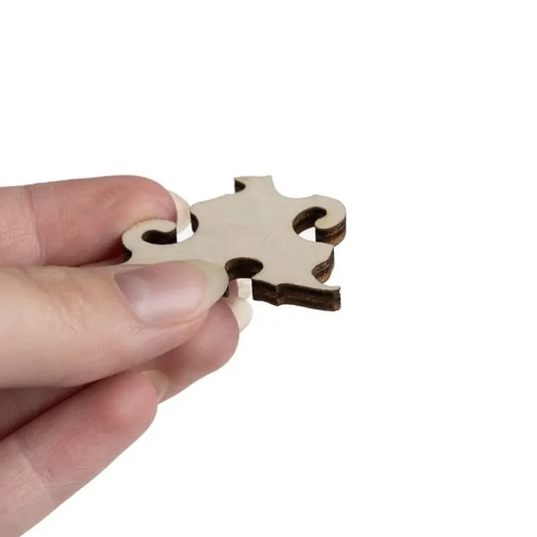 Kruzzel, kot, układanka drewniana