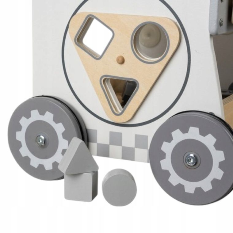 Kruzzel, warsztat z akcesoriami 3w1, drewniany