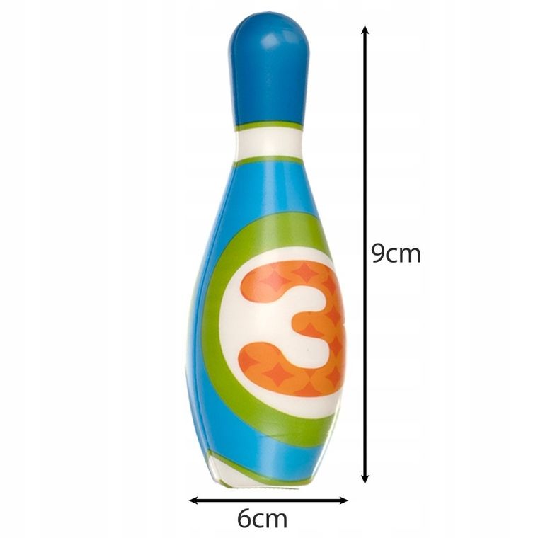 Kruzzel, zestaw kręgli z cyframi