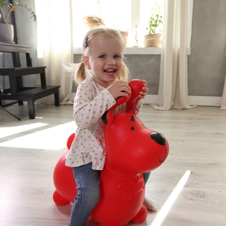 K's Kids, gumowy skoczek, piesek Patryk