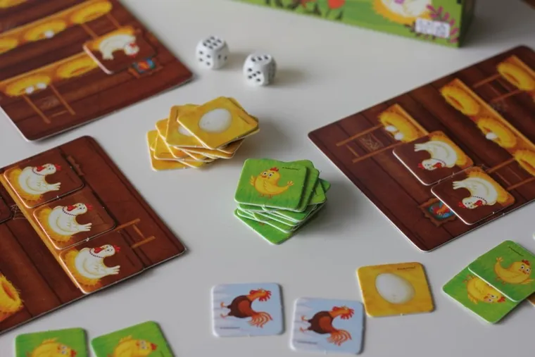 Kukuryku, Pełny kurnik, gra familijna