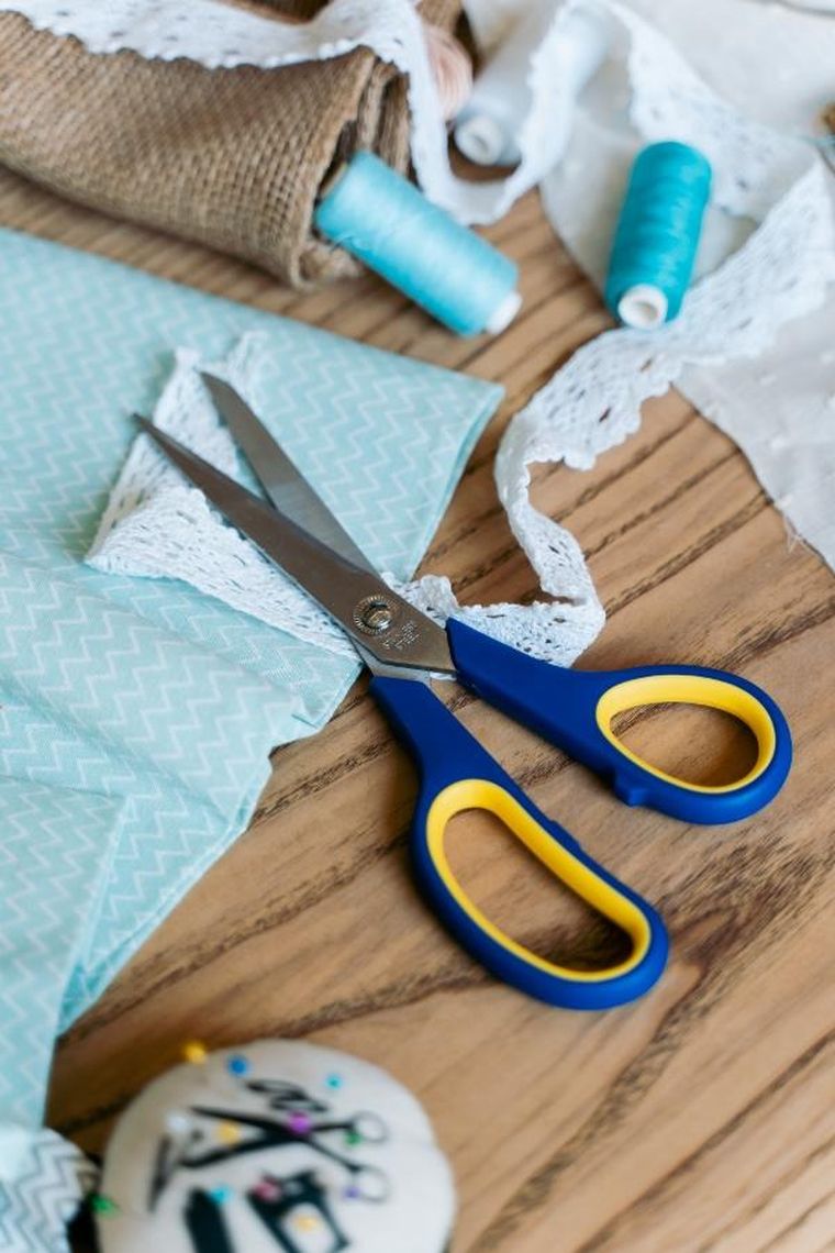 Kulig, nożyczki uniwersalne, niebieskie, 22 cm