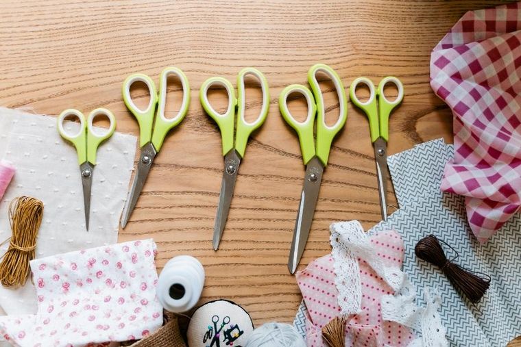 Kulig, nożyczki uniwersalne, zielone, 22 cm