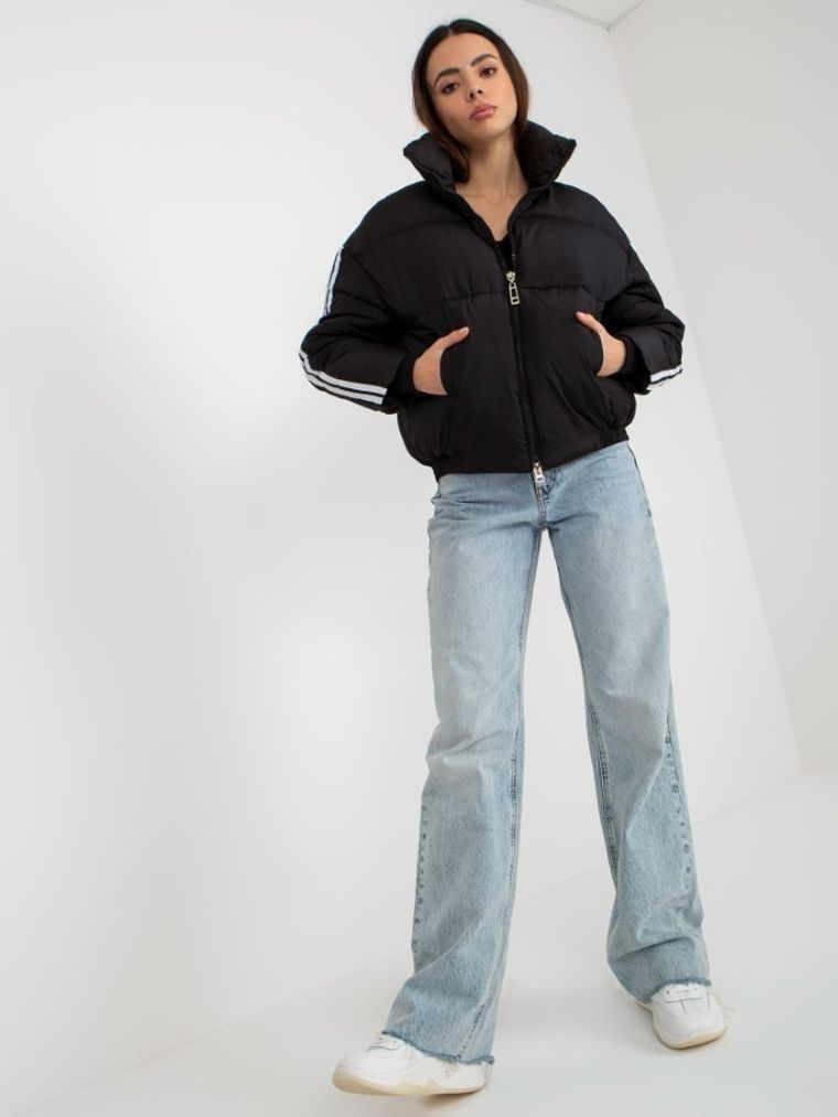 Kurtka damska, czarna, Factory Price