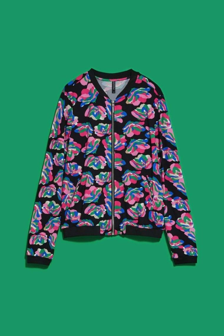 Kurtka damska, czarna, Moodo